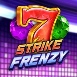 Strike Frenzy slot logo by Pragmatic Play at Slotpark